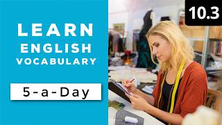 Learn English Vocabulary Daily #10.3 - British English Podcast