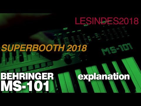 BEHRINGER MS-101 // SH-101 Clone (prototype) // short EXPLANATION of the features