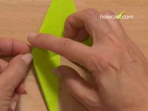 How to Make an Origami Flapping Bird