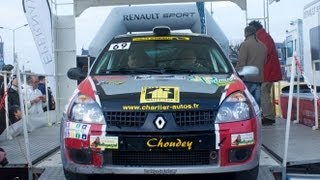 preview picture of video 'Rallye des vins de Champagne 2013 (EPERNAY) -- Podium CHOUDEY- THIBLET // [HD]'