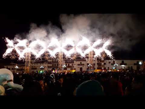 Fiesta de chacas 2017 "quema de castillo"