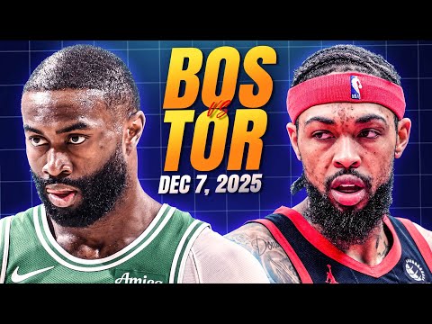 Boston Celtics vs Toronto Raptors – Full Game Highlights – December 7, 2025 NBA Season