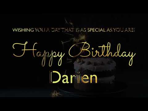 Happy Birthday Darien