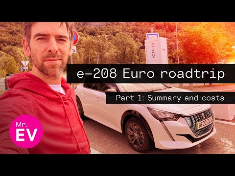 Small car, big journey: 2,300 electric miles around Europe in the Peugeot e-208 (part 1)