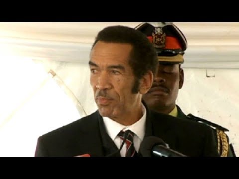 A lighter side of Botswana's Ian Khama