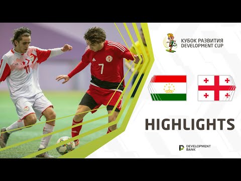 Development Cup 2020. Highlights. Tajikistan - Georgia