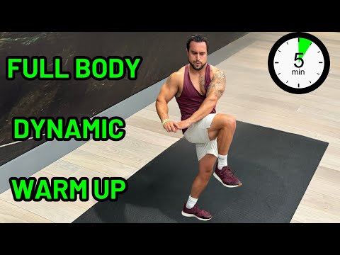Full Body 5 Minute Dynamic Warm Up for Intense Workouts #2