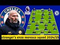 DONE DEAL ✅✅ CHELSEA POTENSIAL SQUAD DEPTH WITH TRANSFER TARGETS SUMMER 2024/25 UNDER ENZO MARESCA