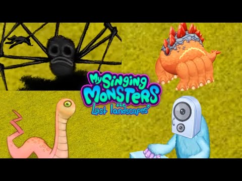 Demented Dream Error Island All Monsters Sounds & Full Song ~ MSM The Lost Landscapes
