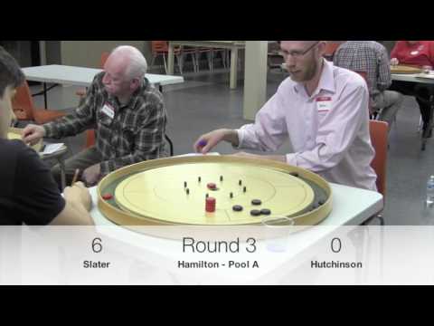 Crokinole 2017 Hamilton Pool A - Slater v Hutchinson
