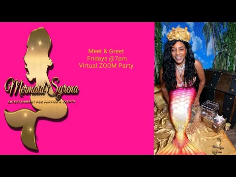 Promotional video thumbnail 4 for Mermaid Syrena Entertainment for Parties and Events