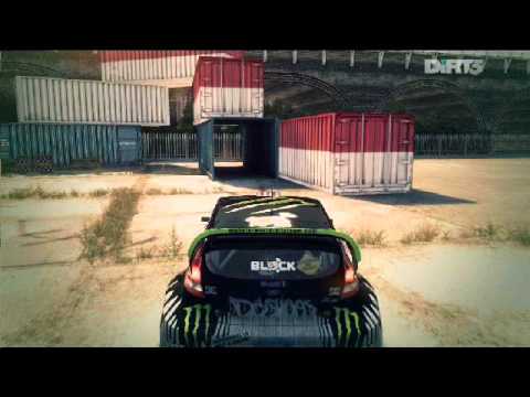 DiRT 3 Hidden package locations DC Compound Parking lot