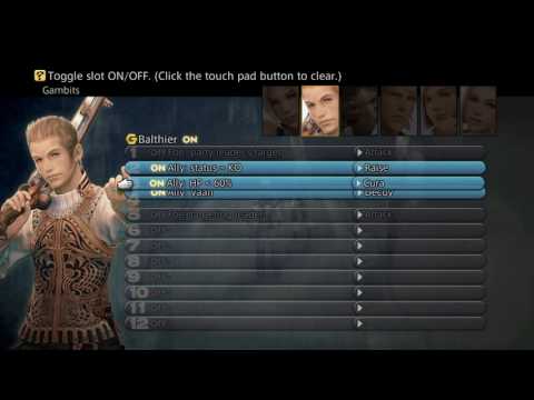 FINAL FANTASY Ⅻ THE ZODIAC AGE Late game Fast Leveling.