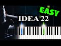 Gibran Alcocer - Idea 22 - EASY Piano Tutorial