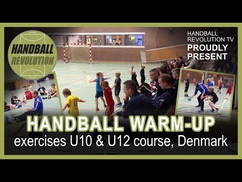 Handball Warm-up exercises U10 & U12, Denmark