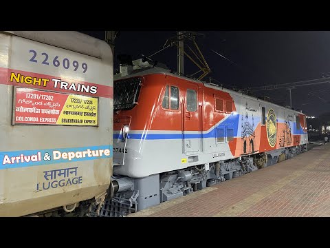 Beautiful Night TRAINS : Arrival & Departure | Frequently ASKED Train Videos FATV EPISODE No 94 | IR