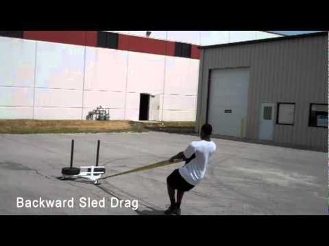 Steel Yard Strength- Backward Sled Drag
