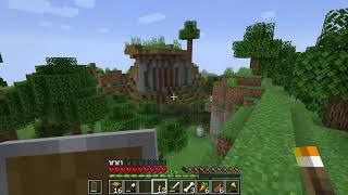 【Minecraft】ちゃんけいのマインクラフト日記 15日目 犬を探してたらロバをみつけたよ！幸運にもほどがあるね！