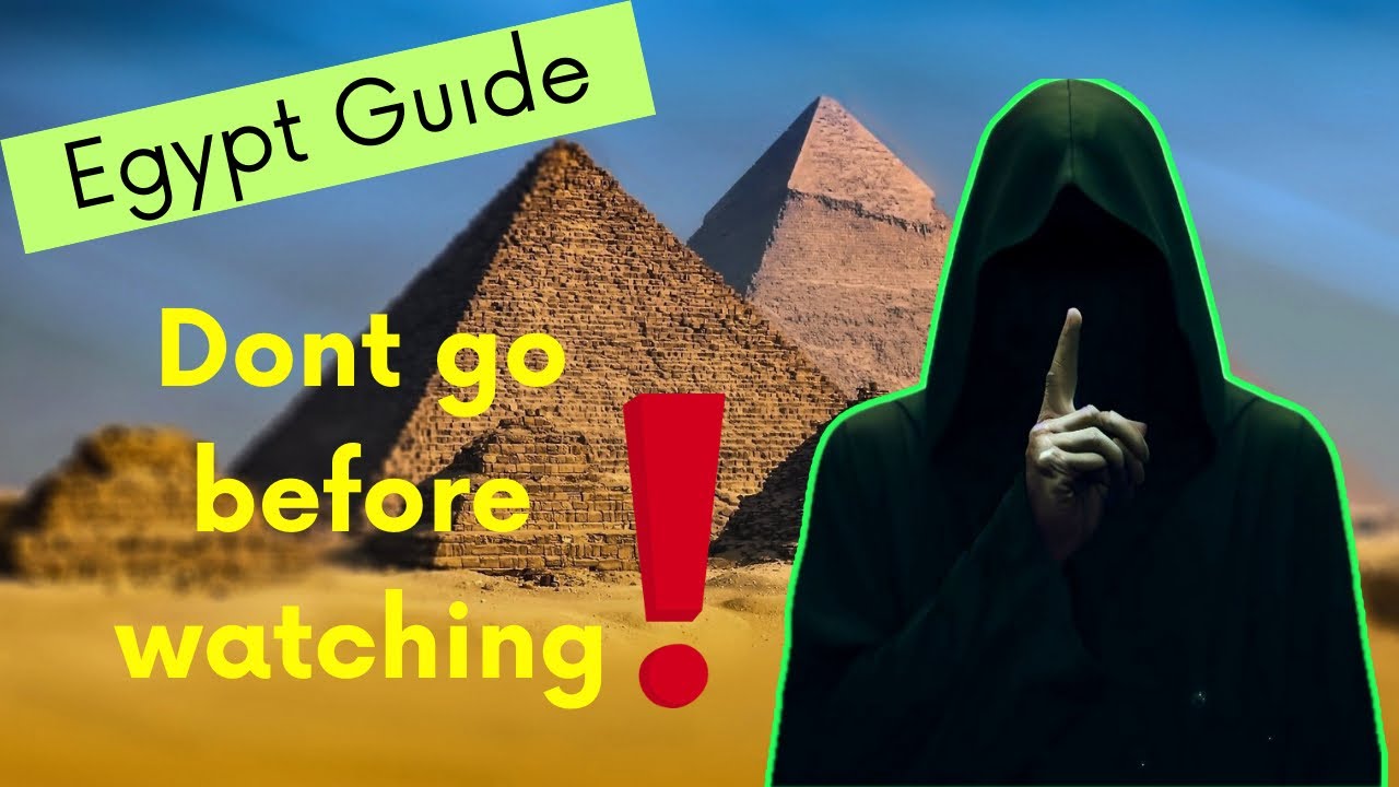 Cairo Egypt Guide/Dont go before watching this video