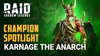 RAID: Shadow Legends | Champion Spotlight | Karnage the Anarch