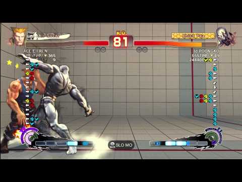 [Guile] ACE E RI N vs Id POONGKO [Seth] SSF4 V.2012 Arcade Edition