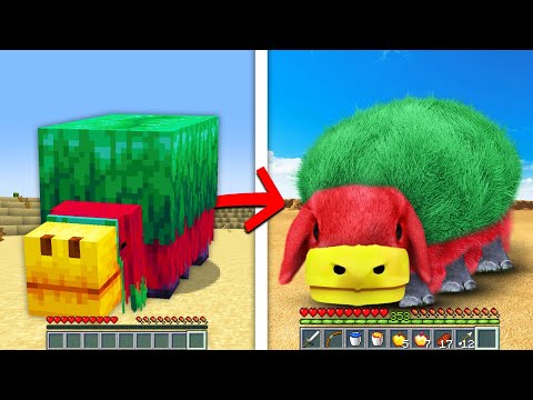 Minecraft, But Mobs Get More Realistic...