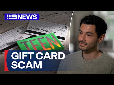 Victim fights back against gift card scammers | 9 News Australia
