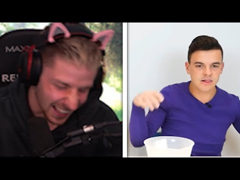 Rewinside Reacts to Tourette Cooks - Apple Egg Pancakes & Sushi | Rewinside Stream Reaction