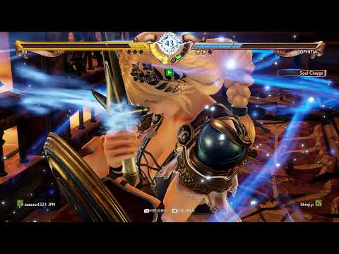 Soulcalibur VI - 2B (aaazzz4321 JPN) vs SOPHITIA (Shinji.jr) RANK