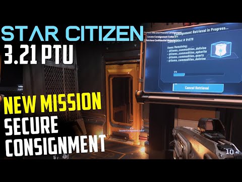 INTENSE New FPS Mission - Secure Consignment - Star Citizen 3.21 PTU co-op gameplay