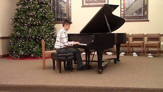 Student Playing Fur Elise by Beethoven
