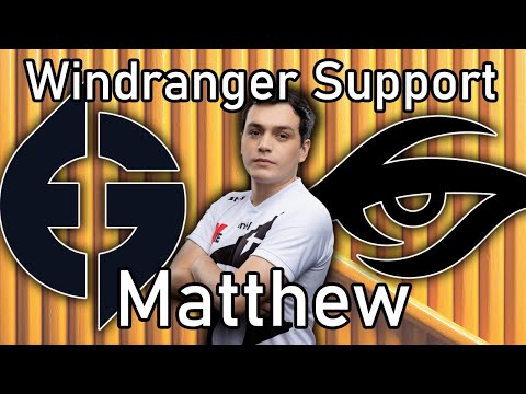 EG Matthew - Windranger POS 4 - Dreamleague Season 20 - Dota 2 Pro Support - Full Game