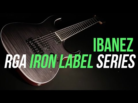 Ibanez RGAIX6FM-TGF Iron Label 2016 - 2019 - Transparent Gray Flat imagen 12