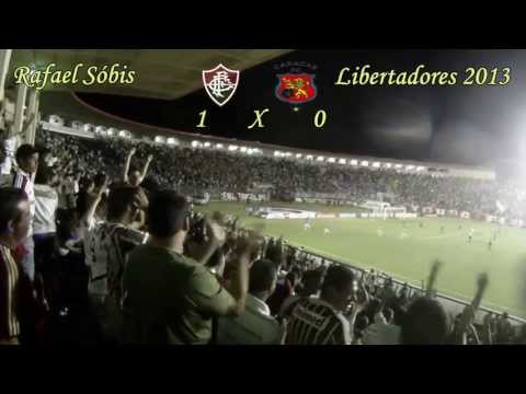 FLU 1 X 0 CARACAS LIBERTADORES 18 abril 2013 Rafael Sóbis