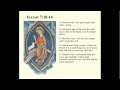 Scripture Memory Isaiah 7 10 14 KJV Prophecy Of Jesus Birth