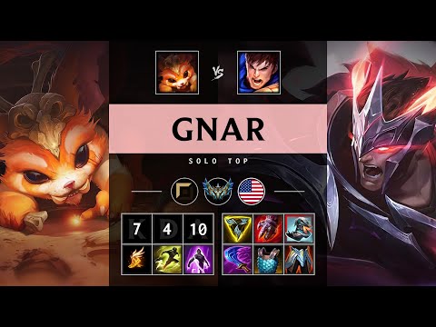 Gnar Top vs Garen - NA Challenger Patch 25.12