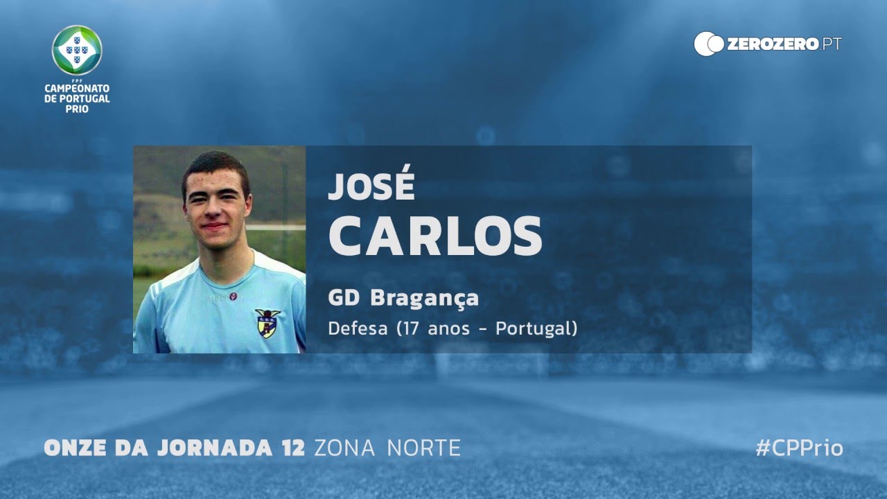 Onze da Jornada 12 - Zona Norte - Campeonato de Portugal Prio