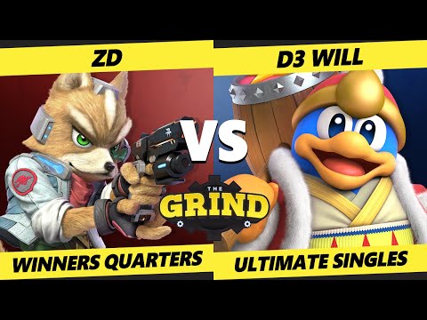 The Grind 188 Winners Quarters - ZD (Fox) Vs. D3_Will (Dedede) Smash Ultimate - SSBU
