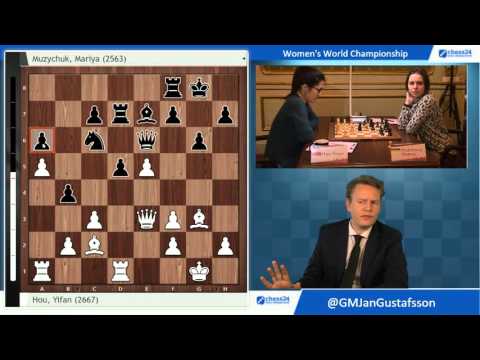 Hou Yifan - Mariya Muzychuk, Women's World Championship Game 2