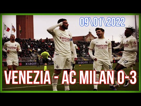 Venezia 0 - 3 Milan | Ibrahimovic | Theo Hernandez | Highlights Serie A 2021\2022 (HD)
