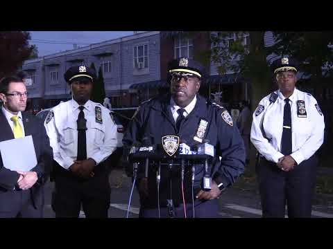 Watch live as NYPD executives provide details of a shooting in the 75 Precinct.