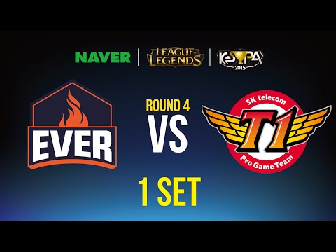 [네이버 2015 LoL 케스파컵] Day5 4강 2경기 ESC Ever vs SKT T1 1세트 -EsportsTV