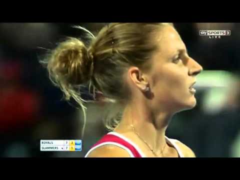 Kristina Mladenovic vs Karolina Pliskova FULL MATCH HD IPTL Dubai 2015