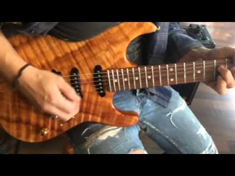 Suhr Koa custom standard - Bruno Super 100 clean sound