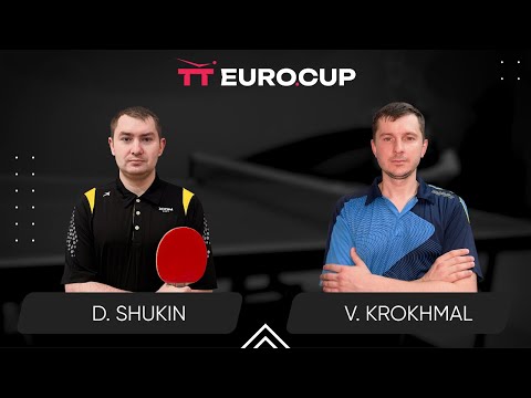 19:40 Dmytro Shukin - Vitalii Krokhmal 04.07.2024 TT Euro.Cup Ukraine Professional. TABLE 3