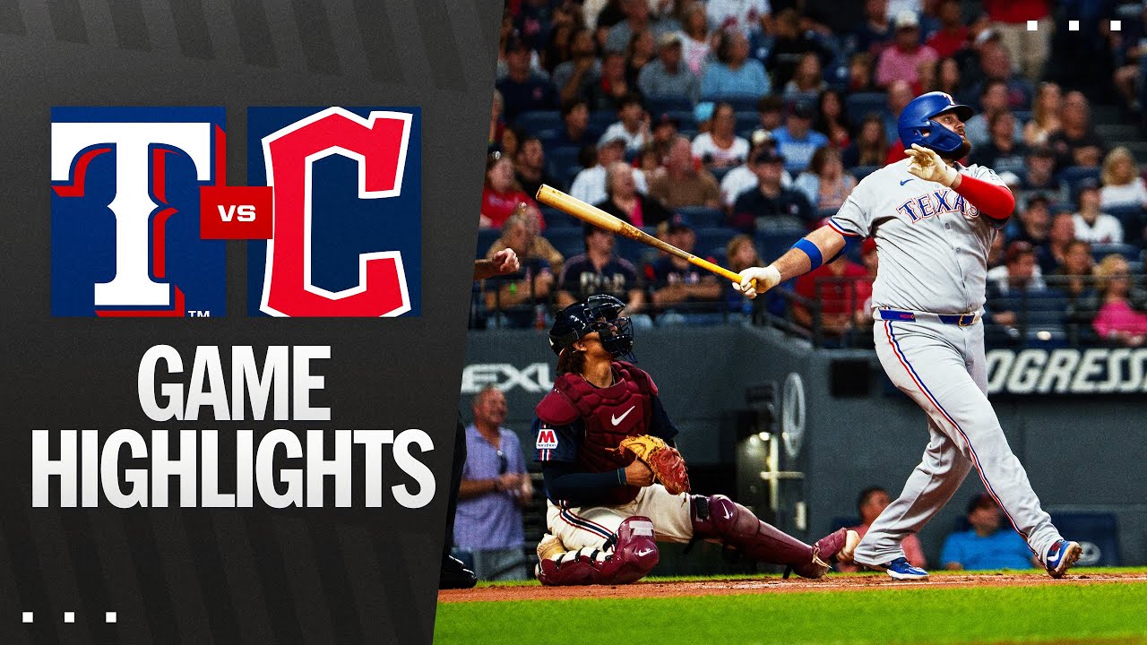 Rangers vs. Guardians Game Highlights (9/26/25) | MLB Highlights
