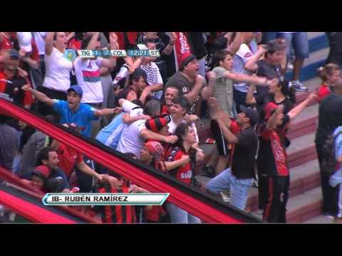 Gol Rubén Ramírez. Tigre 1 Colón 2. Torneo Inicial 2012. Fecha 7. FPT