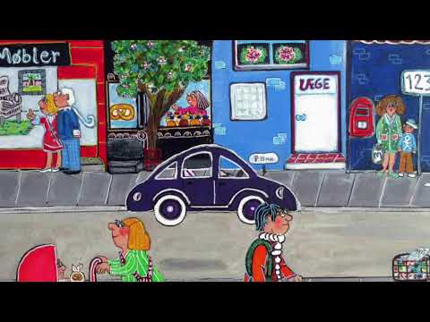 Jeanne Anthonisen fortæller om kunst - I Dyllerup Hovedgade