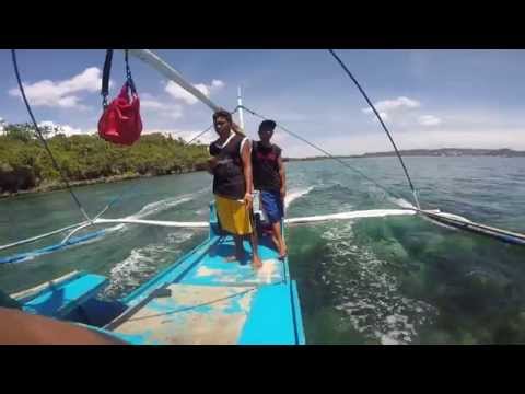 Flyboard Boracay Crew members and trainers traveling to our launch pad pontoon boracay island