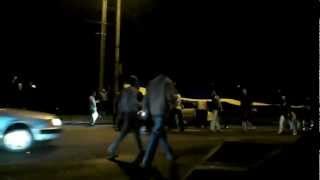 preview picture of video 'Ukraine-Sweden euro2012 2-1 rivne fans on street(1)'